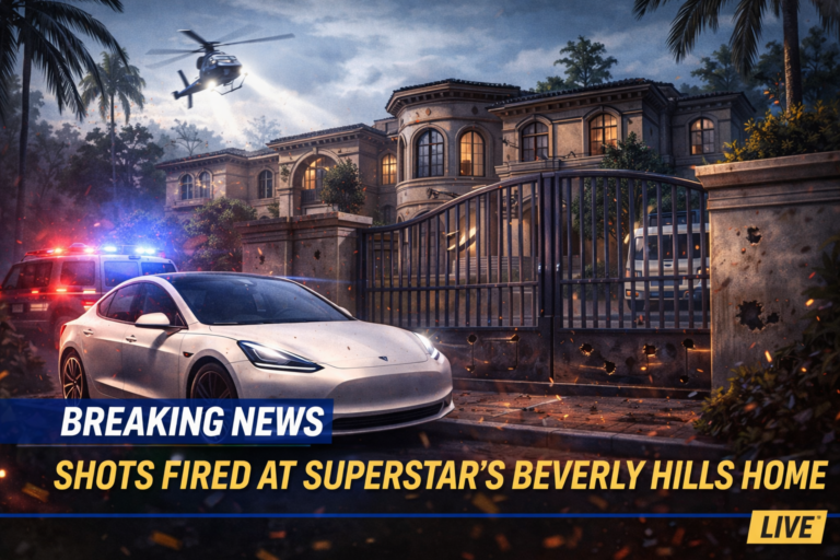 Daylight Fear: Gunfire Rocks Superstar’s Beverly Hills Home — No One Hurt