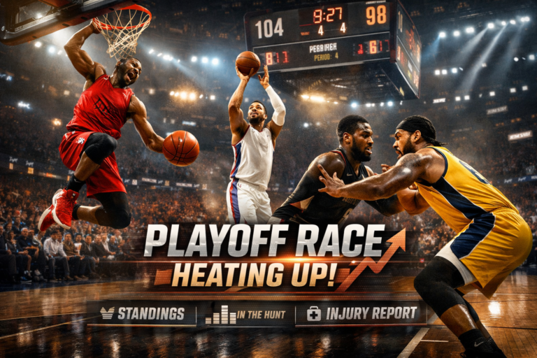 NBA Weekly Pulse: Big Performances, Tough Losses, and the Playoff Pressure Is Rising