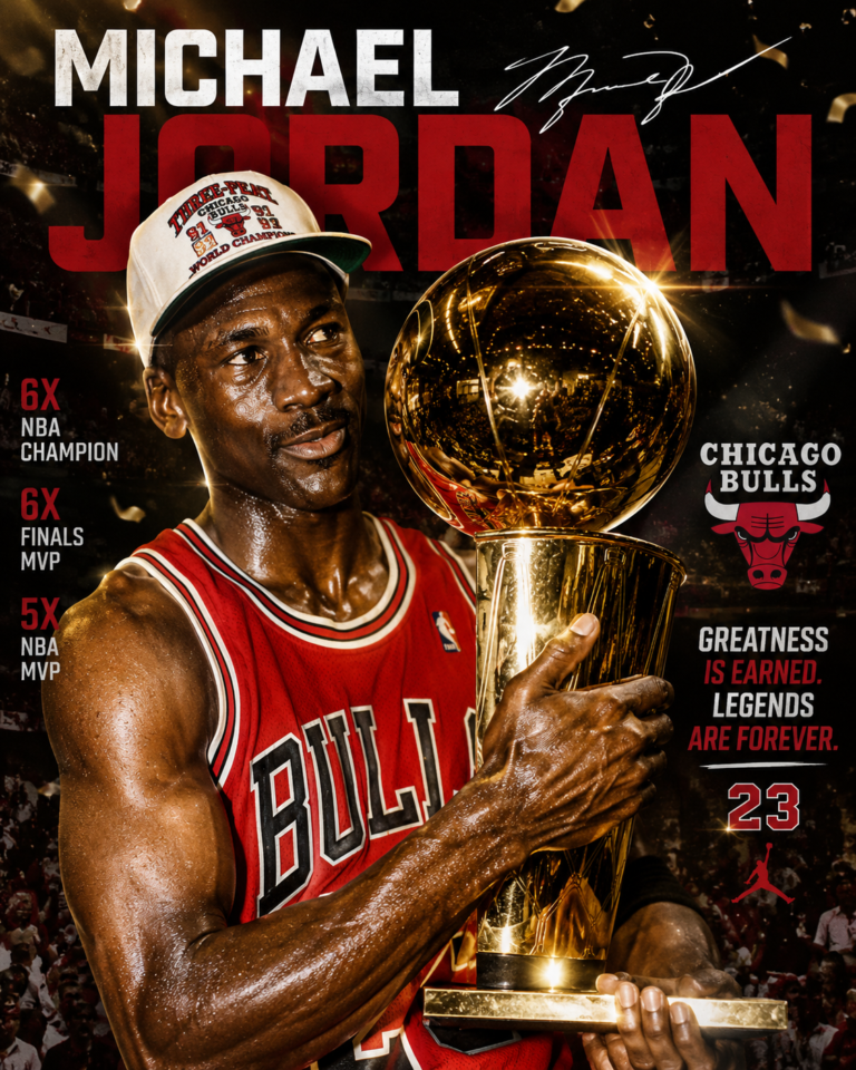 Michael Jordan’s Championship Roadblock: The 6 NBA Legends He Kept Ringless